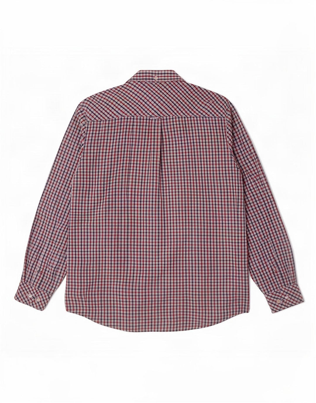 Ben Sherman Herren Heritage-Hemd, groß, rot kariert, Baumwolle