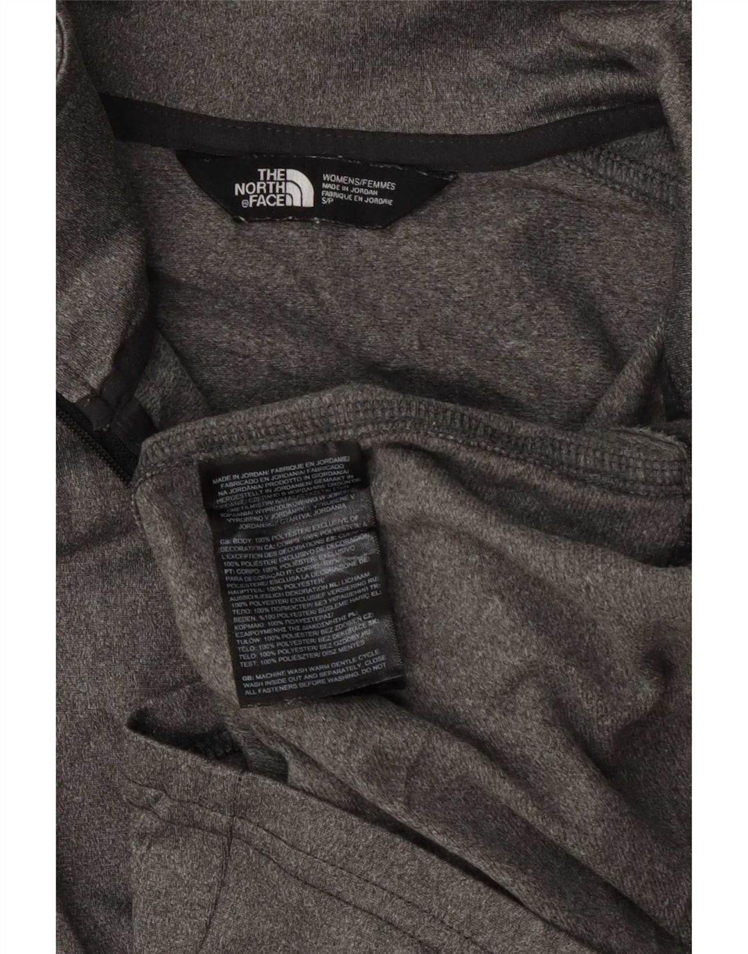 The North Face Damen-Pullover-Trainingsanzug-Oberteil, UK-Gr. 10, Größe S, Grau