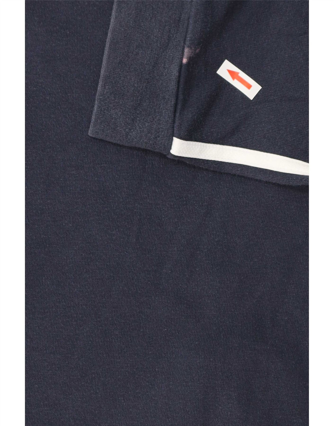 Adidas Herren-Trainingsanzug-Oberteil, große marineblaue Baumwolle