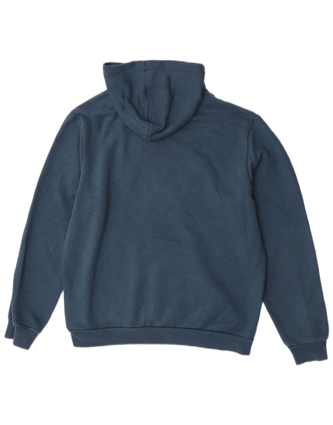 Puma Herren-Kapuzenpullover mit Grafik, groß, aus blauer Baumwolle