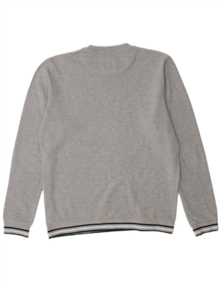 JACK WILLS Mens Sweatshirt Jumper Small Grey Cotton