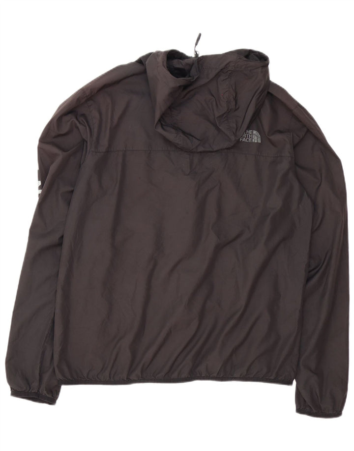 The North Face Herren Graphic Hooded Rain Jacket UK 38 Mittelschwarzes Polyester