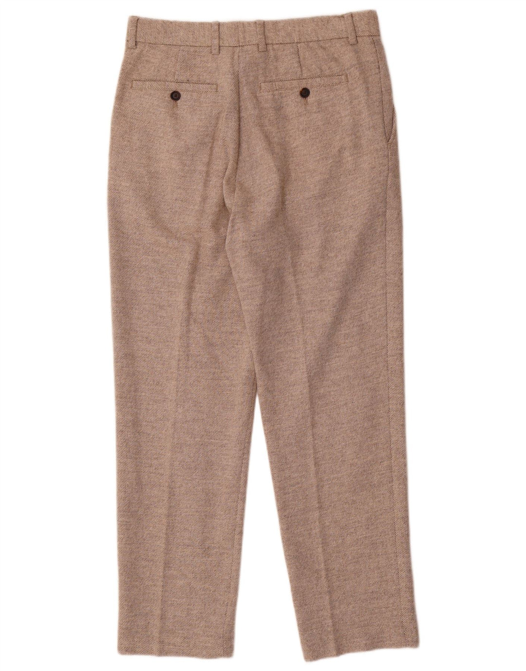 Gerade Anzughose für Damen von Zara, Größe S, W28, L29, Beige