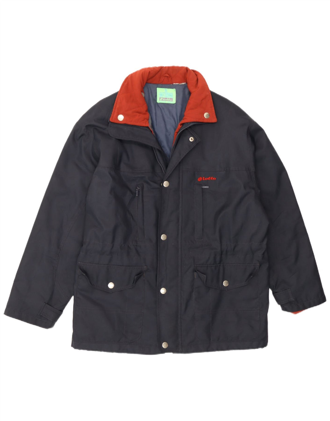 Lotto Herren Windjacke UK 42 XL Marineblau Polyamid