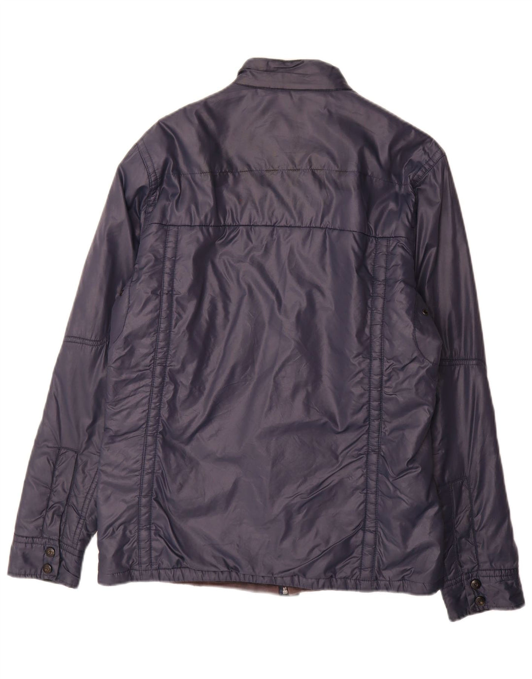 G-Star Herren Wattierte Jacke UK 40 Large Marineblau Polyamid