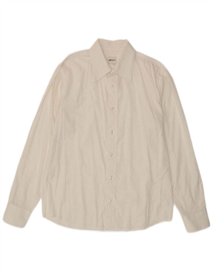 Gas Herrenhemd XL, weiße Baumwolle