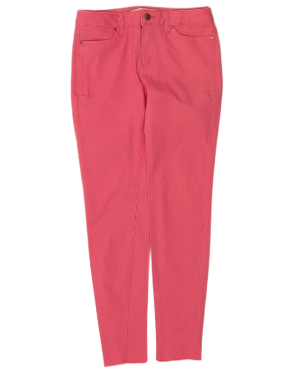 Zara Damen Skinny Freizeithose EU 38 Small W28 L28 Pink