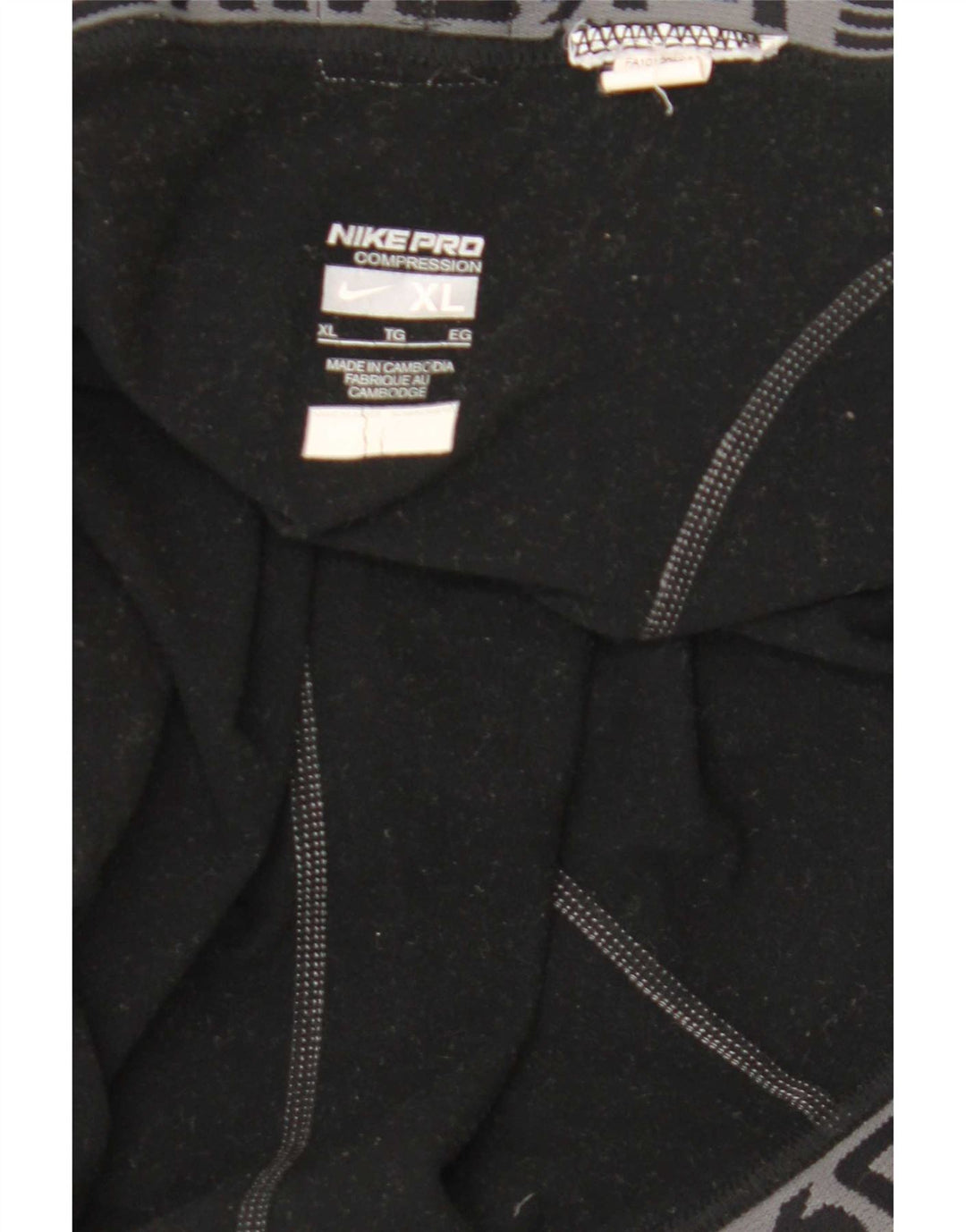 Nike Herren Graphic Leggings XL Schwarz