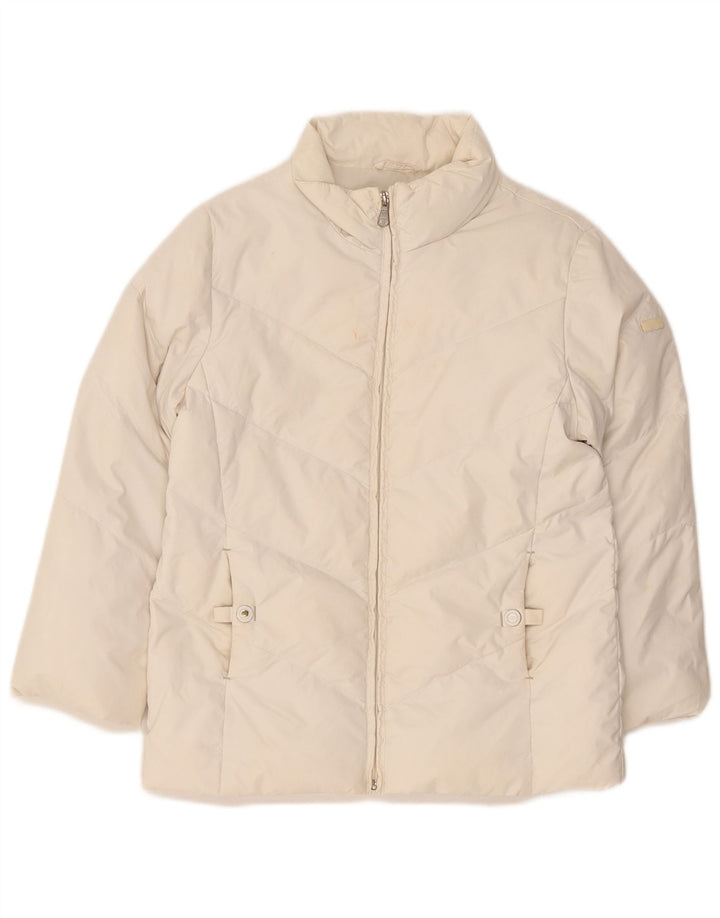 Champion Wattierte Jacke für Jungen, 11–12 Jahre, Weiß