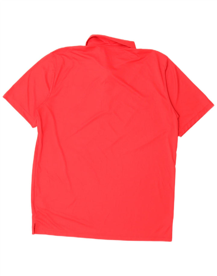 PUMA Herren Poloshirt XL Rot Polyester