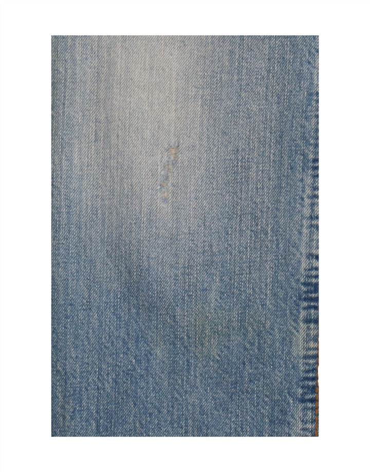 MELTIN' POT Womens Mesh Straight Jeans W28 L34 Blue Cotton Vintage Meltin' Pot and Second-Hand Meltin' Pot from Messina Hembry 