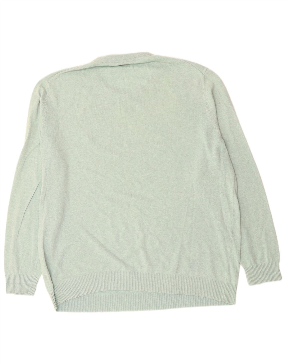 LYLE & SCOTT Herren-Pullover mit Rundhalsausschnitt, 2XL, grüne Baumwolle