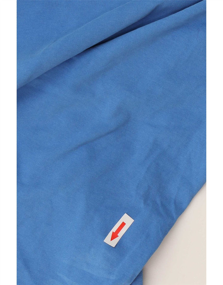 The North Face Herren T-Shirt Top Small Blau Baumwolle