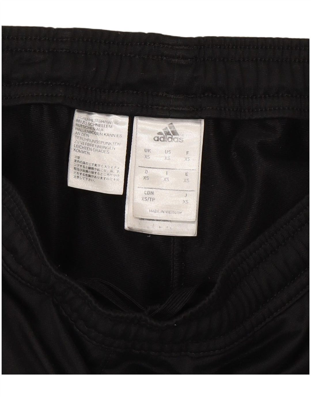 Adidas Herren Trainingshose Jogger XS Schwarz Polyester