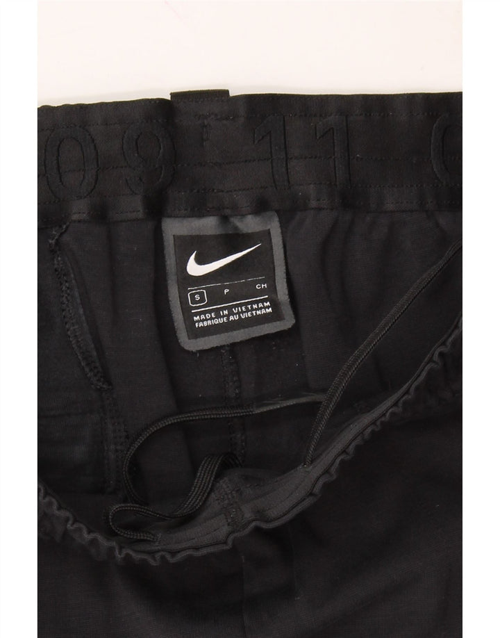 NIKE Mens Tracksuit Trousers Joggers Small  Black Viscose Vintage Nike and Second-Hand Nike from Messina Hembry 