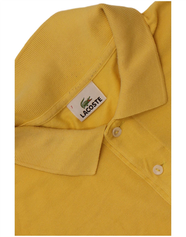 Lacoste Herren Poloshirt Größe 7 2XL Gelb