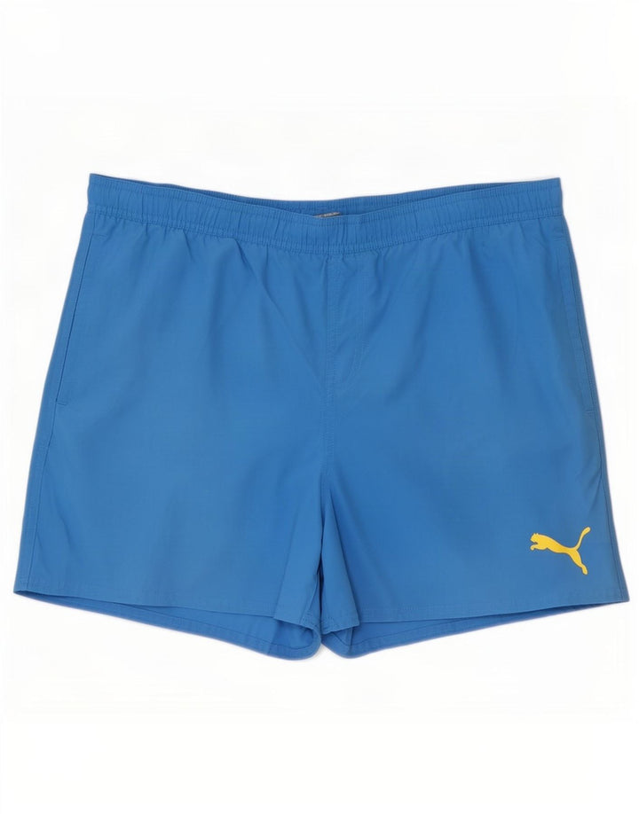 Puma Herren Badeshorts Mittelblaues Polyester