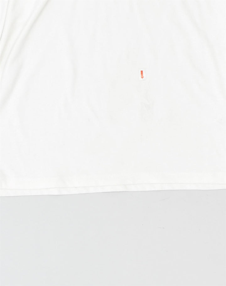 ESSENTIALS Mens T-Shirt Large White Cotton | Vintage Essentials | Thrift | Second-Hand Essentials | Used Clothing | Messina Hembry 