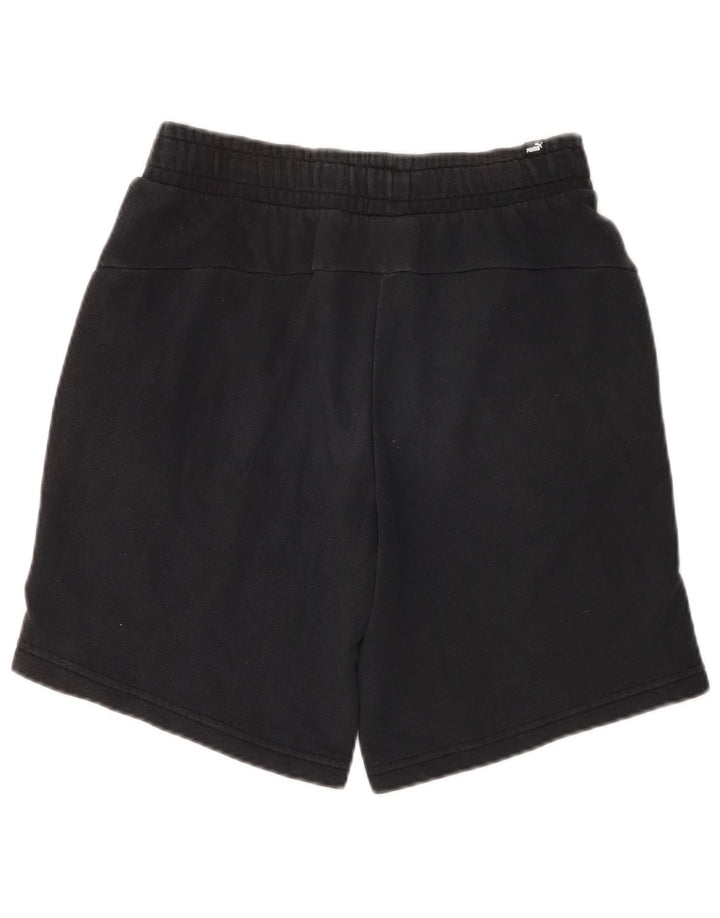 Puma Herren Sportshorts Mittelschwarze Baumwolle