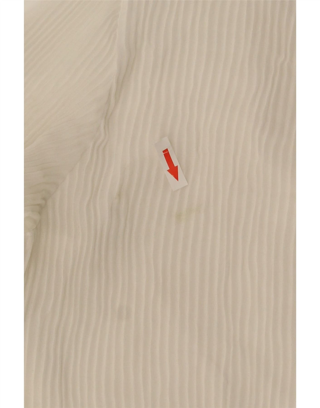 Zara Damen Hemdbluse UK 10 Small Weiß Polyester