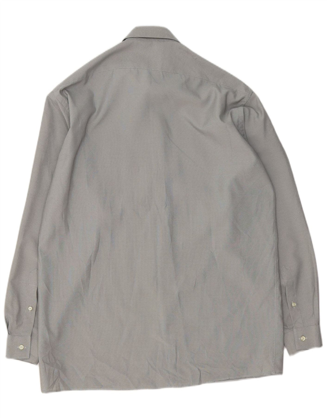 Cerruti 1881 Herrenhemd Größe 40 15 1/2 mittelgraues Polyester