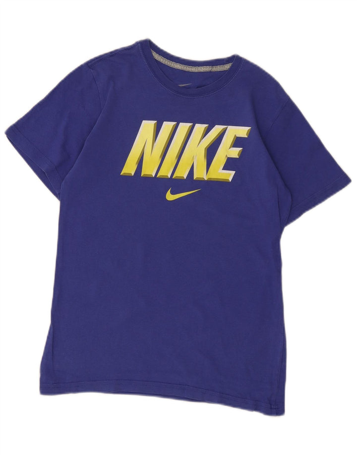 Nike T-Shirt mit Grafik für Jungen, 10–11 Jahre, mittelviolett