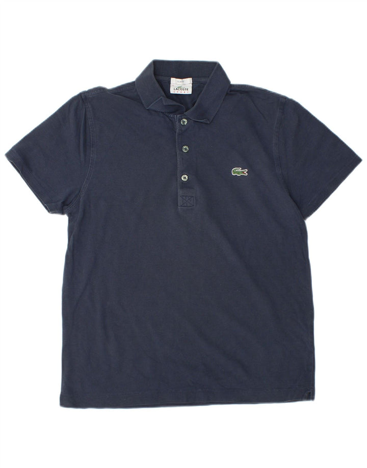 LACOSTE Slim-Fit-Poloshirt für Herren, Größe 4, mittelgroß, marineblau, Baumwolle