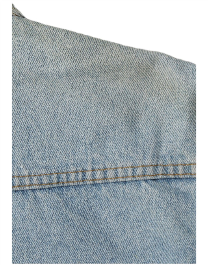 Weipper Damen Crop Denim Jacke UK 16 Large Blau
