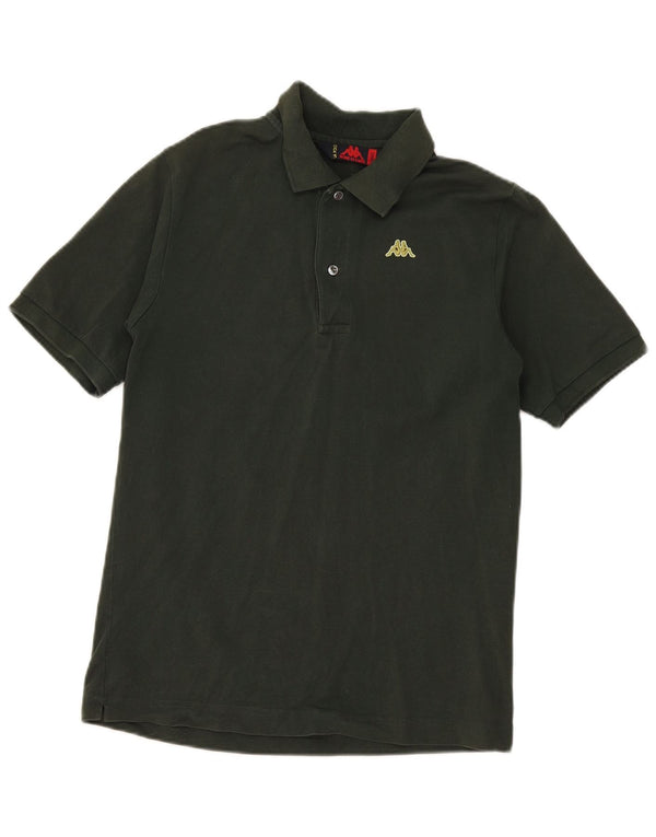Kappa Herren Poloshirt Small Khaki Baumwolle