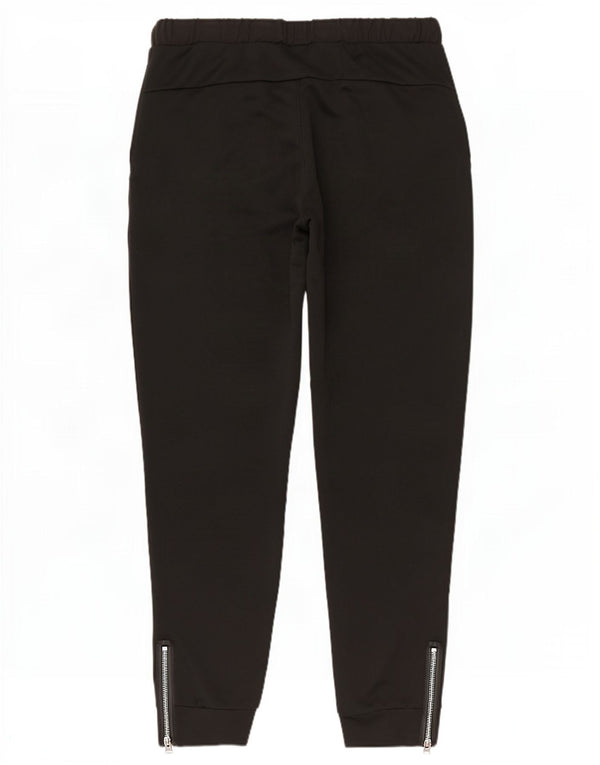 Adidas Herren-Trainingshose, Jogginghose, groß, aus schwarzem Polyester