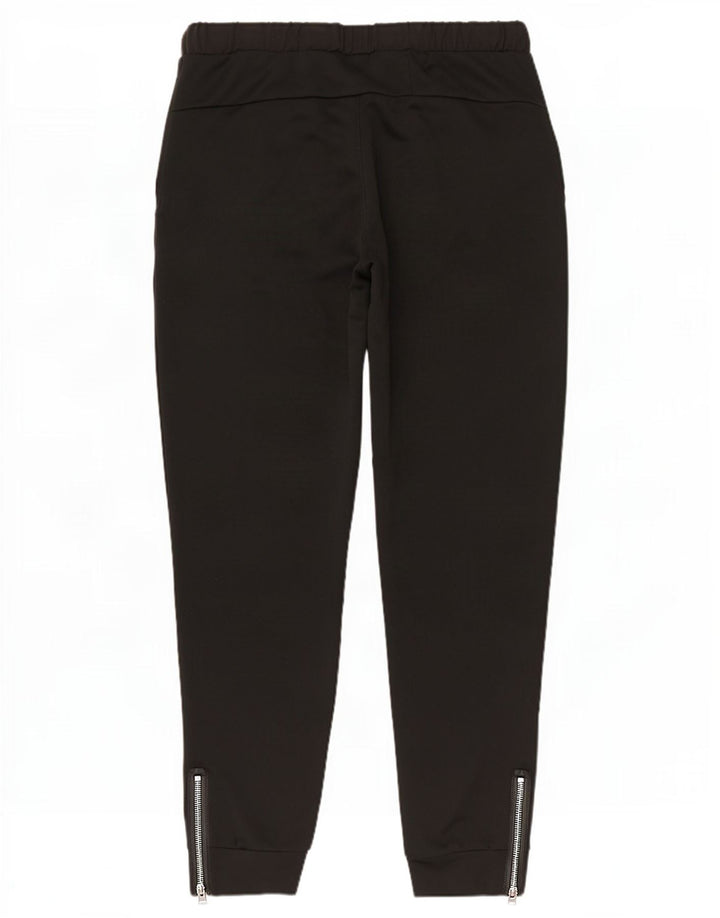 Adidas Herren-Trainingshose, Jogginghose, groß, aus schwarzem Polyester