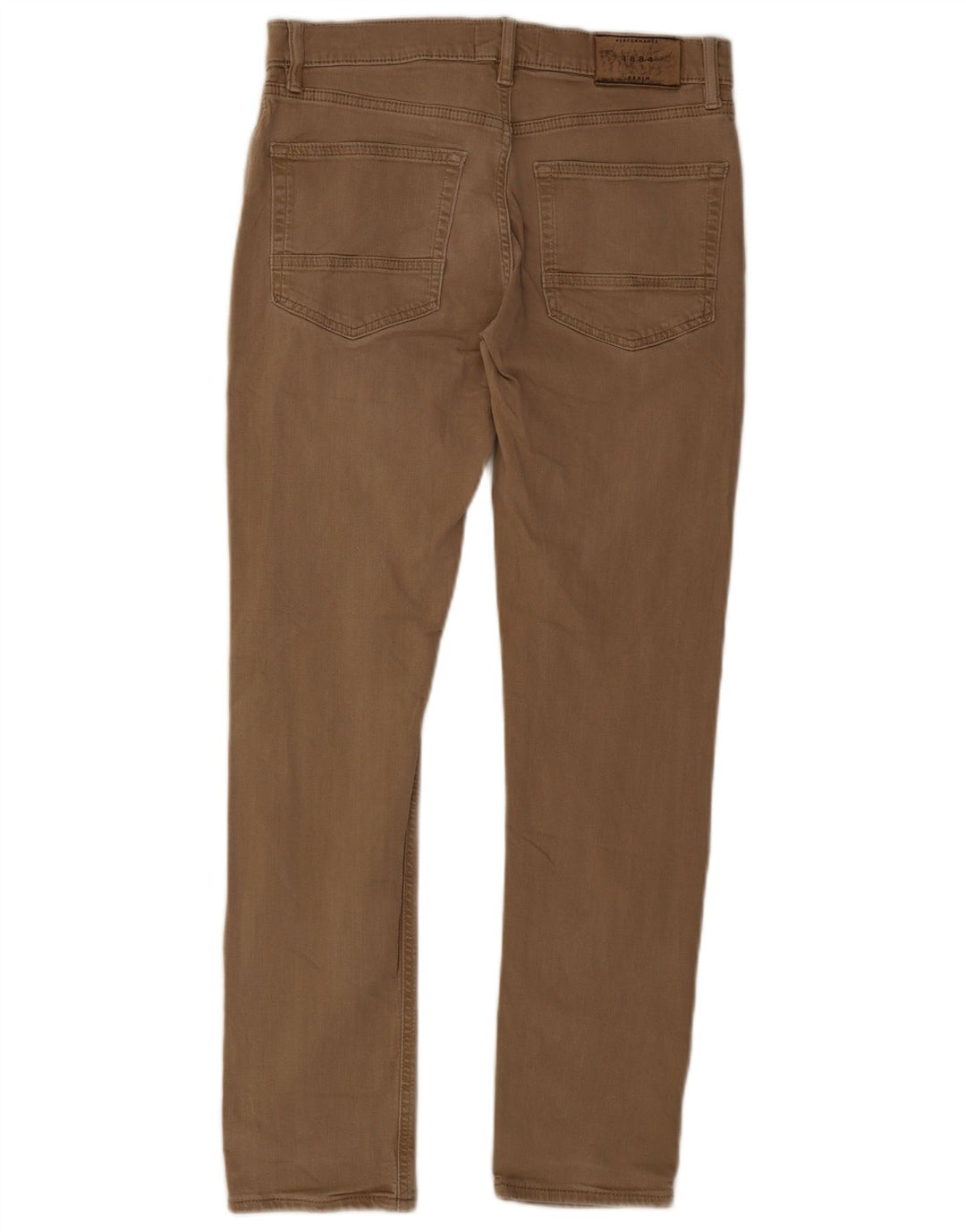 Marks & Spencer Herren Slim Jeans W30 L31 Braune Baumwolle