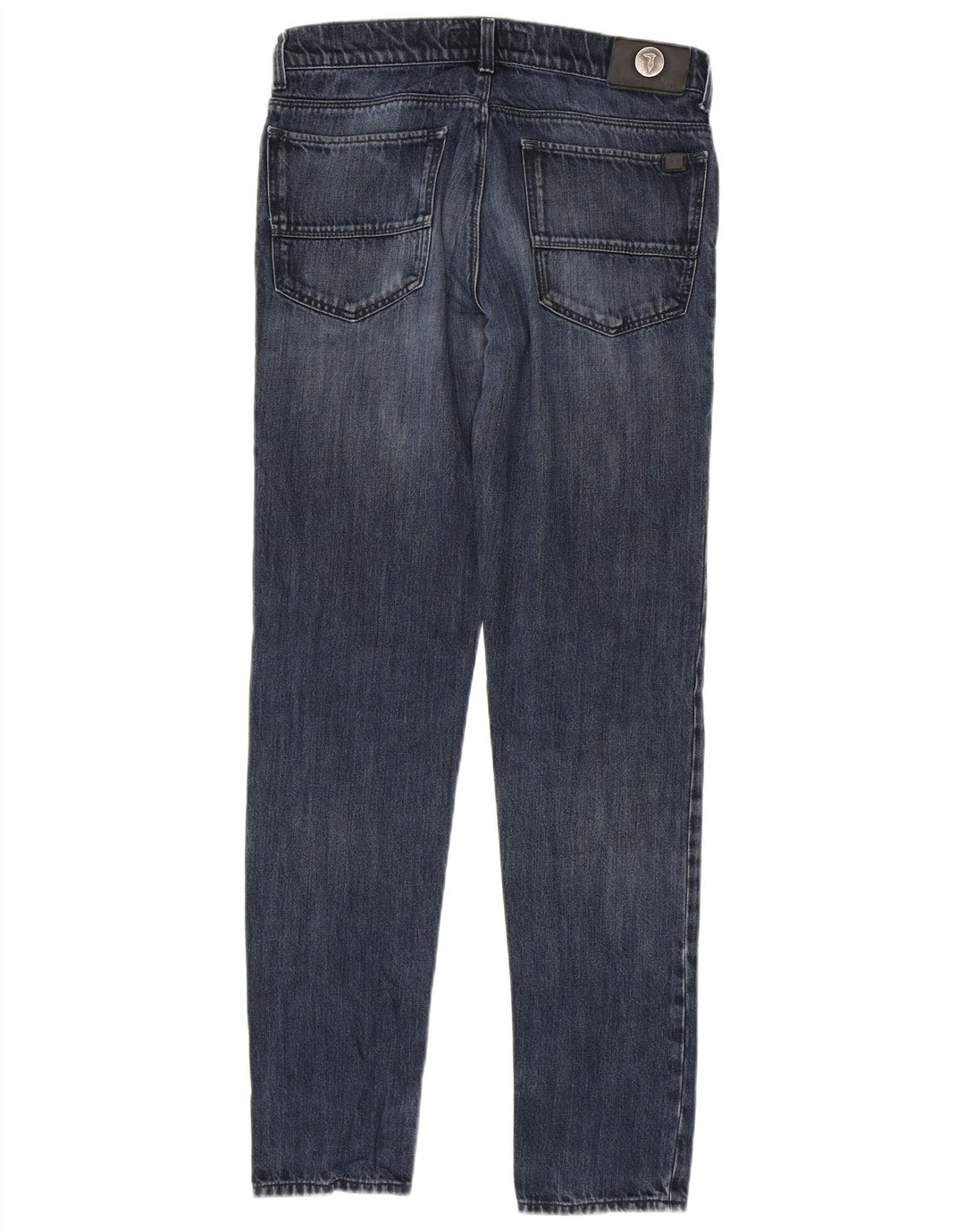 Trussardi Herren Slim Jeans W32 L34 Blaue Baumwolle