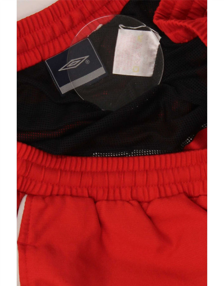 Umbro Herren Sportshorts XL Rot Polyester