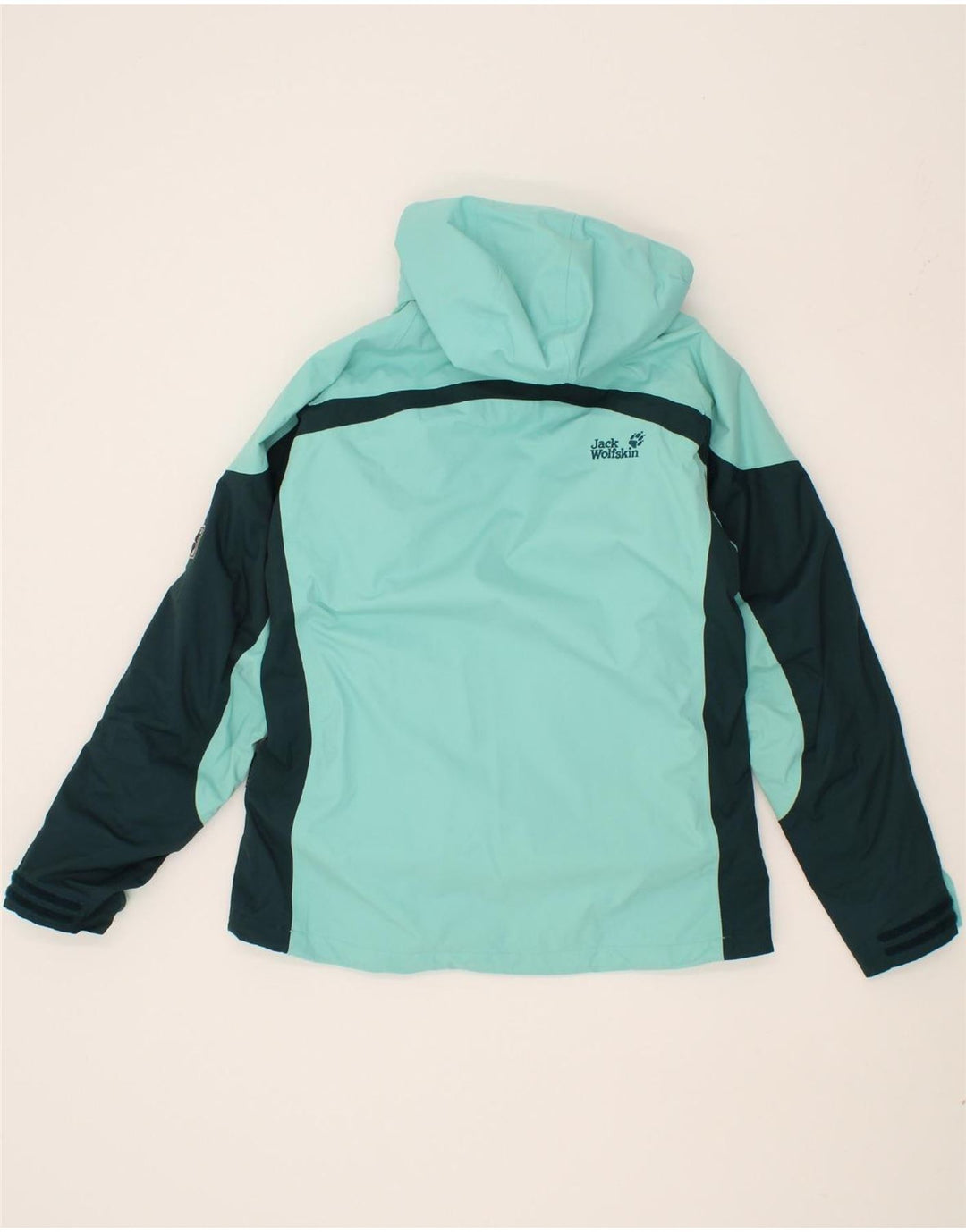 JACK WOLFSKIN Damen Windjacke mit Kapuze UK 12/14 Mittelgrün