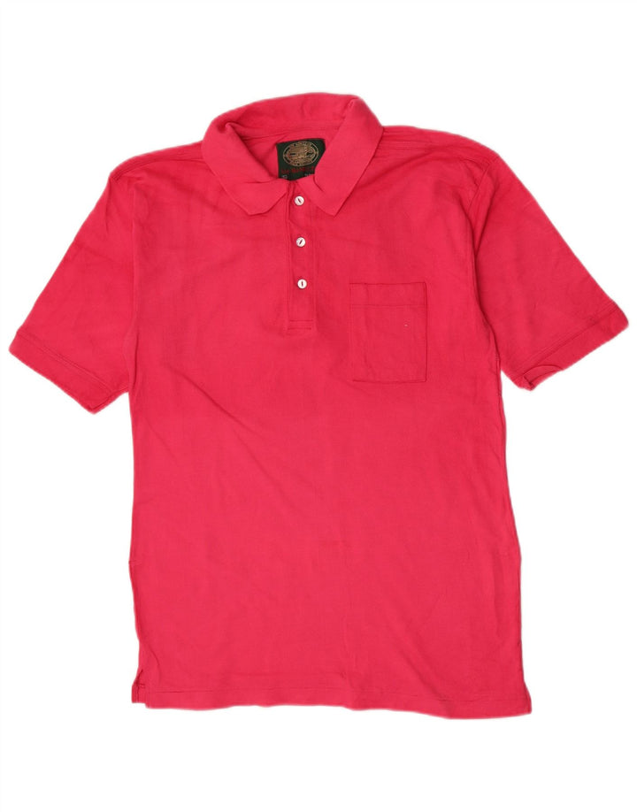 Hamilton Herren-Poloshirt, groß, rosa, Baumwolle
