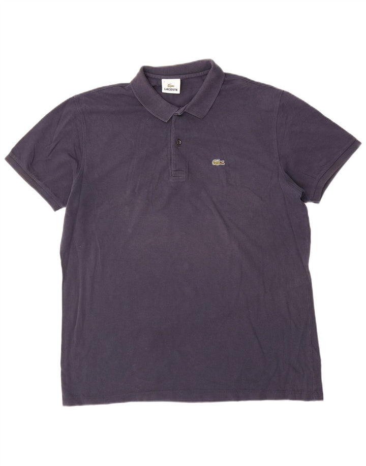 Lacoste Herren Poloshirt Größe 7 2XL Marineblau