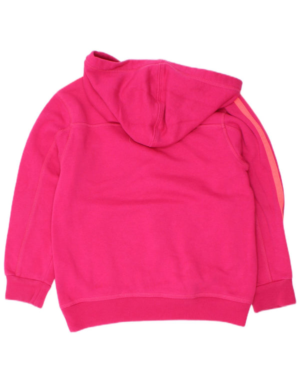 Adidas Mädchen Kapuzenpullover, 5–6 Jahre, rosa Baumwolle