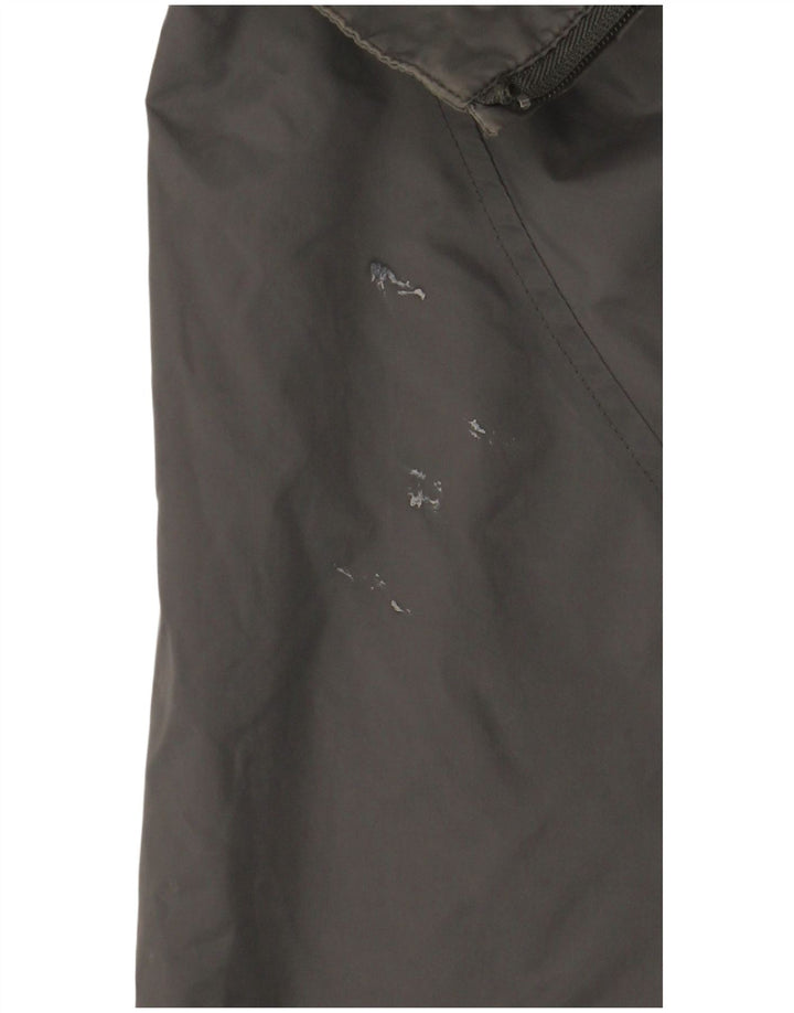 Champion Herren-Regenjacke mit Kapuze, übergroß, UK 38, Mittelgrau