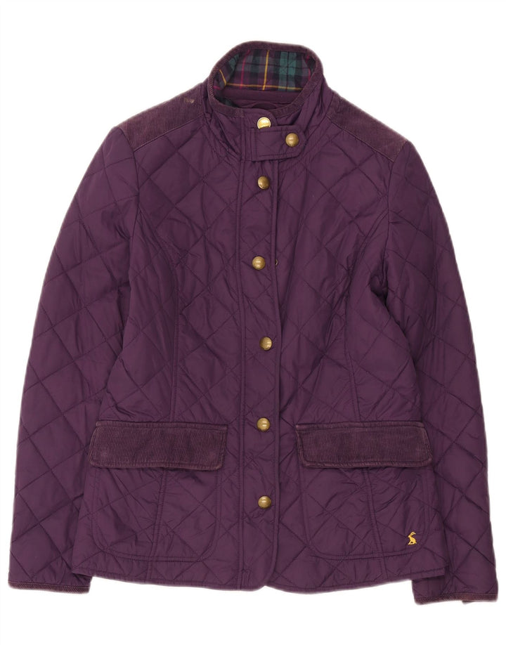 Joules Damen Steppjacke UK 10 Small Lila Polyester