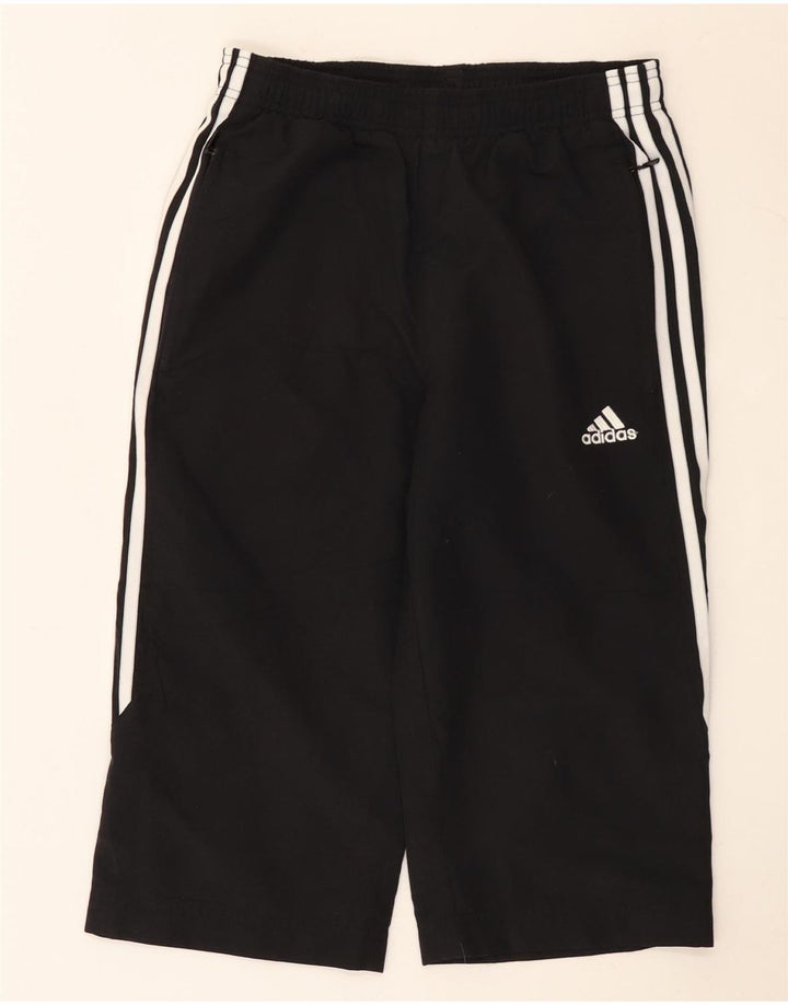 Adidas Herren Capri-Trainingshose, Größe S, Schwarz, Polyester