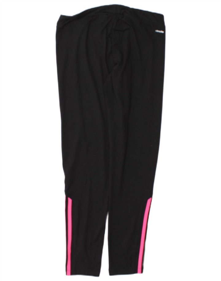 Adidas Damen Climalite Leggings UK 14 Mittelgrau Farbblock
