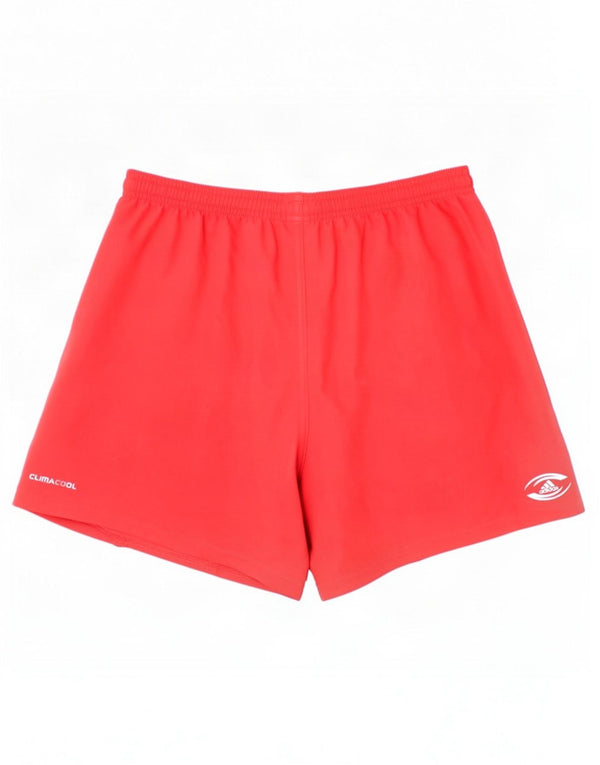 Adidas Jungen Climacool Sportshorts 15–16 Jahre, rotes Polyester