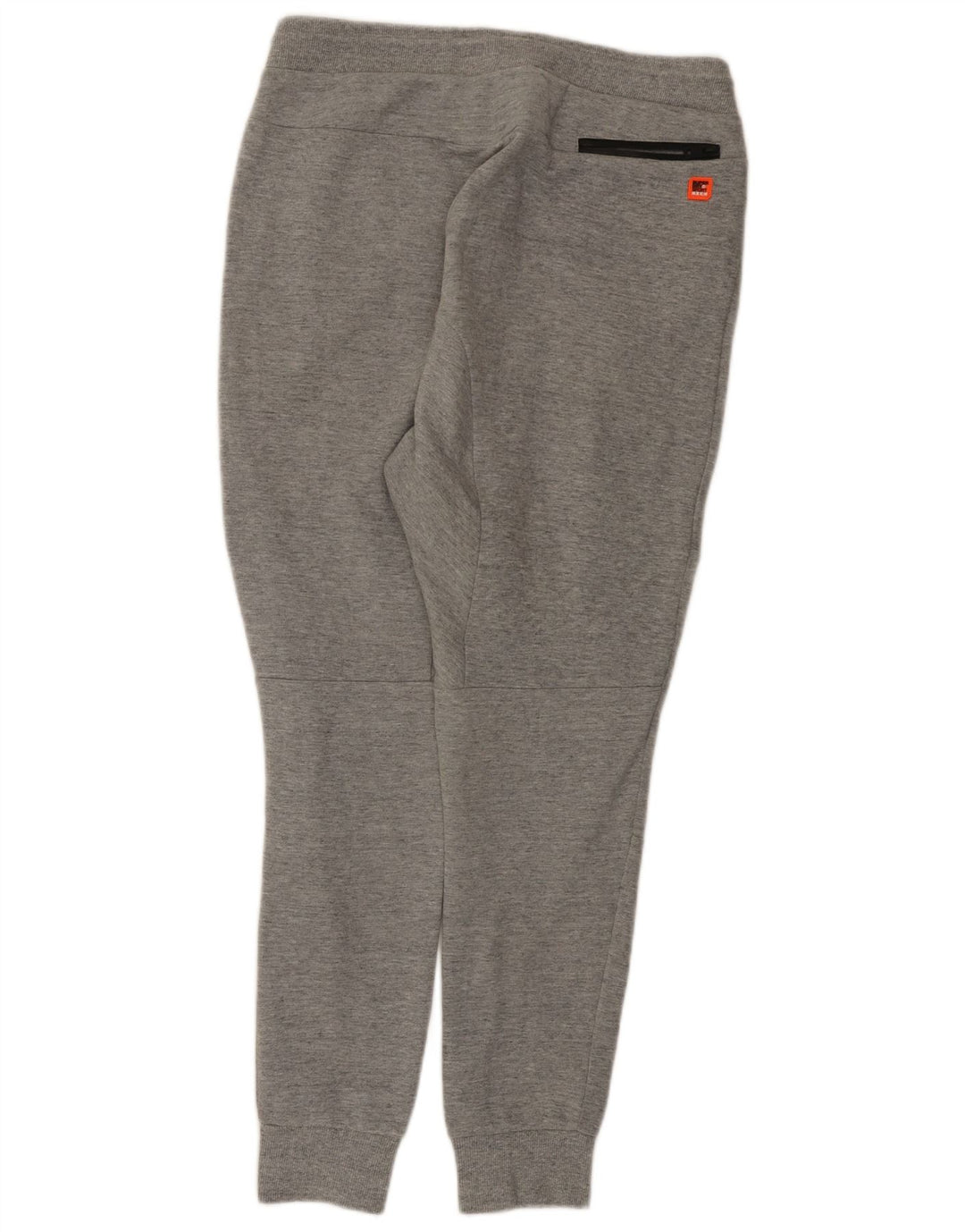 Superdry Herren-Trainingsanzug-Hose mit Grafik, mittelgrau, Farbblock-Design