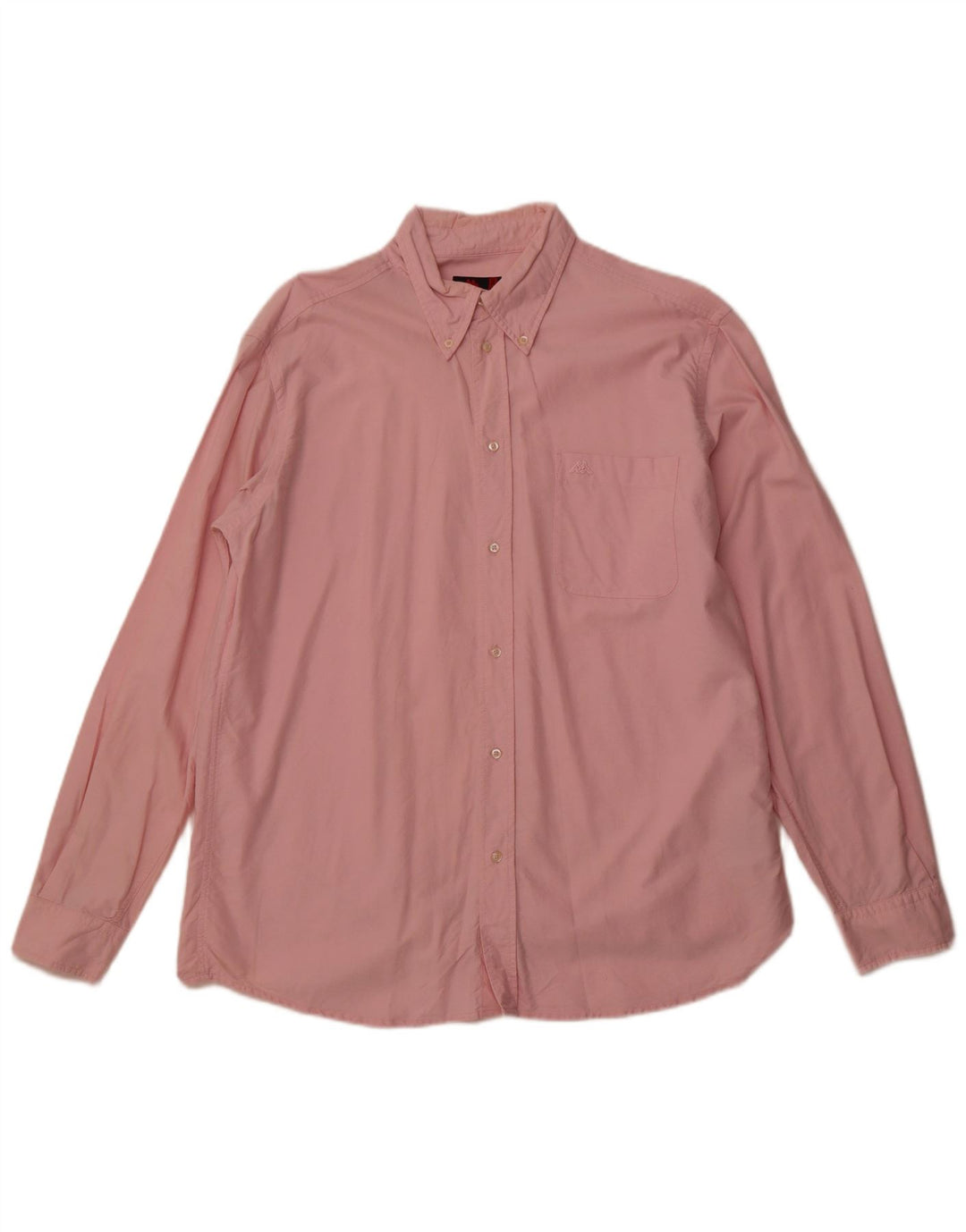 KAPPA Herrenhemd 2XL Rosa Baumwolle