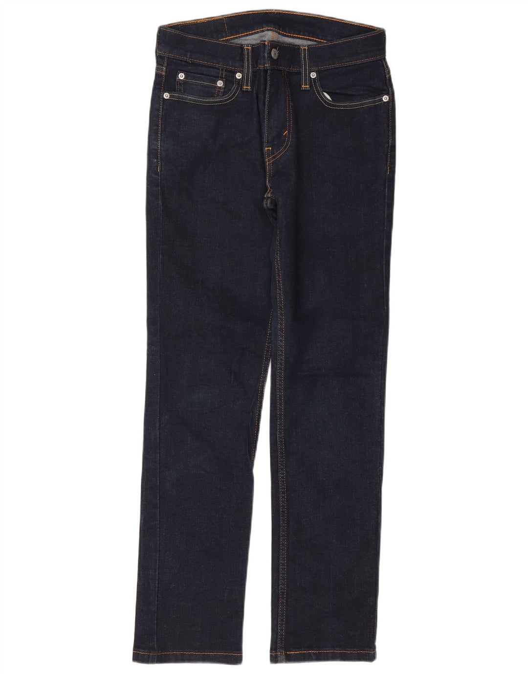 LEVI'S Damen 511 Slim Jeans W29 L30 Marineblau Baumwolle