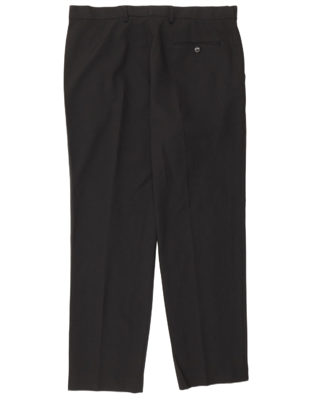 Marks & Spencer Herren-Anzughose mit normaler Passform, gerade Passform, W36 L31, Schwarz
