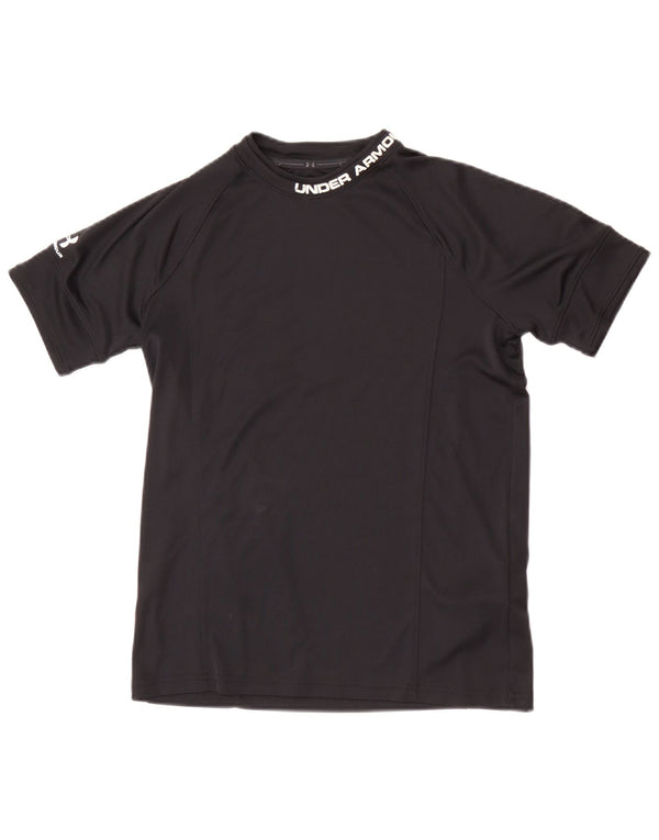 Under Armour Mädchen Heat Gear Graphic T-Shirt Top 13–14 Jahre XL Schwarz