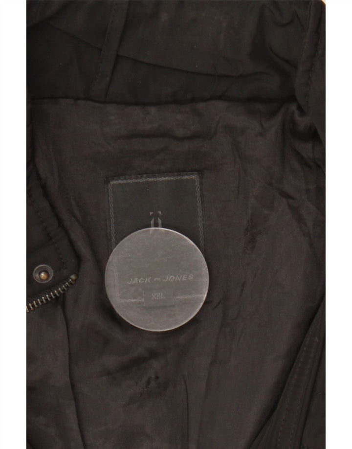 Jack & Jones Herren Utility-Jacke UK 44 2XL Schwarz