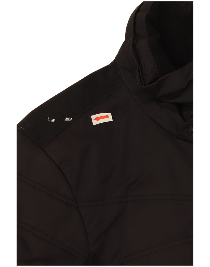 Schöffel Damen Wattierte Jacke UK 10 Small Schwarz Polyester
